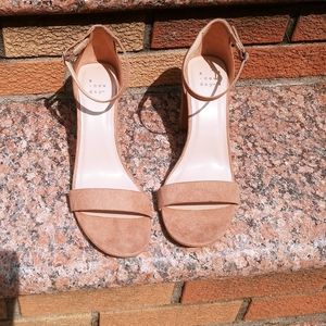 Tan Open Toe Sandal